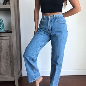 lee high waisted mom jeans